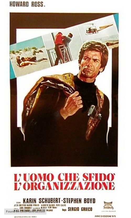 L&#039;uomo che sfid&ograve; l&#039;organizzazione - Italian Movie Poster