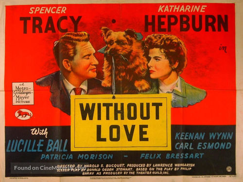 Without Love - British Movie Poster