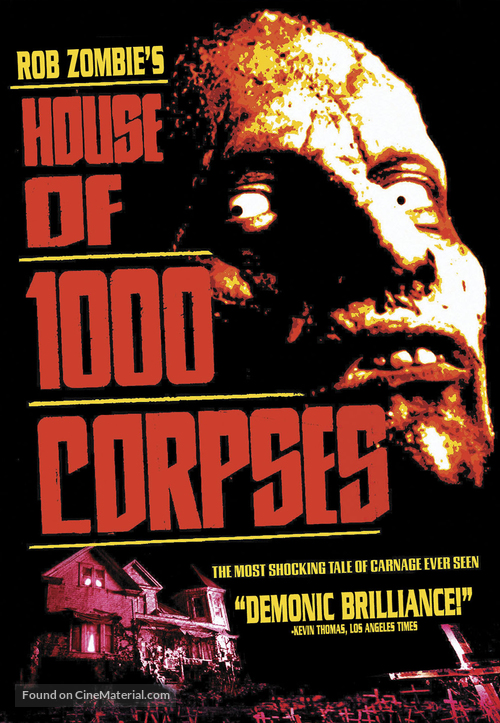 House of 1000 Corpses - DVD movie cover