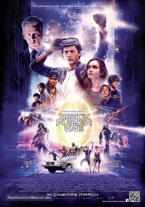 Ready Player One - New Zealand Movie Poster