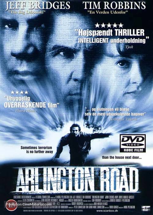 Arlington Road - Danish DVD movie cover