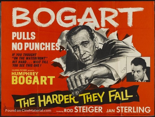 The Harder They Fall - British Movie Poster