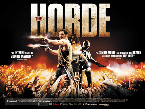 La horde - British Movie Poster