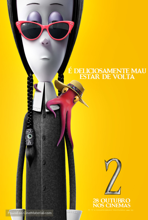 The Addams Family 2 - Portuguese Movie Poster