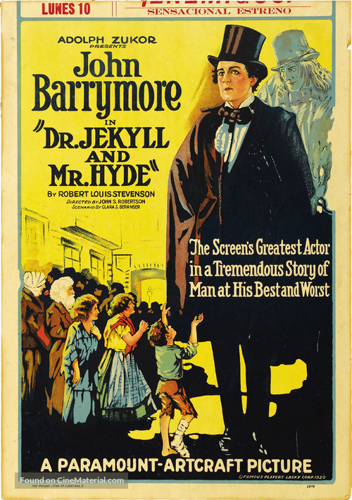 Dr. Jekyll and Mr. Hyde - Australian Movie Poster
