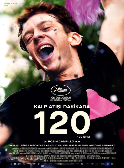 120 battements par minute - Turkish Movie Poster