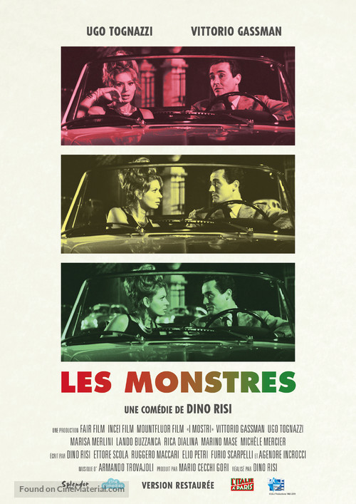 I mostri - French Re-release movie poster