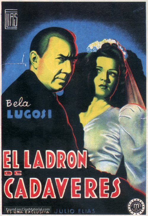 The Corpse Vanishes - Spanish Movie Poster