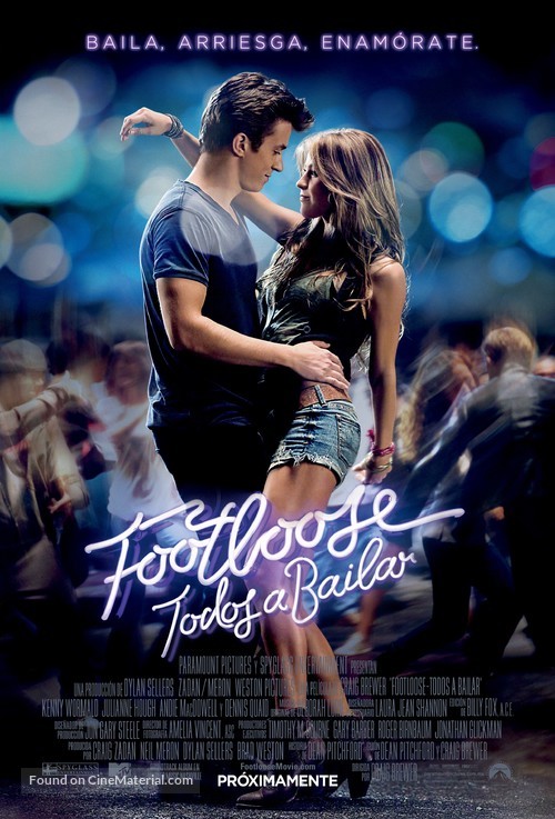 Footloose - Argentinian Movie Poster