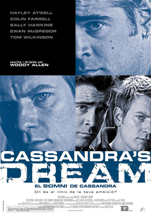 Cassandra&#039;s Dream - Andorran Movie Poster