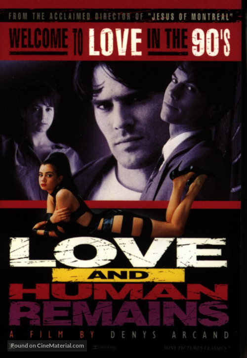 Love &amp; Human Remains - DVD movie cover