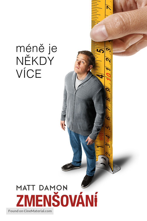 Downsizing - Czech Movie Cover