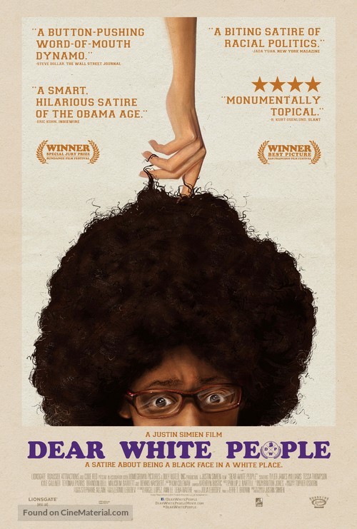 Dear White People - Movie Poster