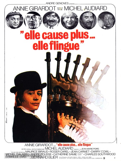 Elle cause plus, elle flingue - French Movie Poster