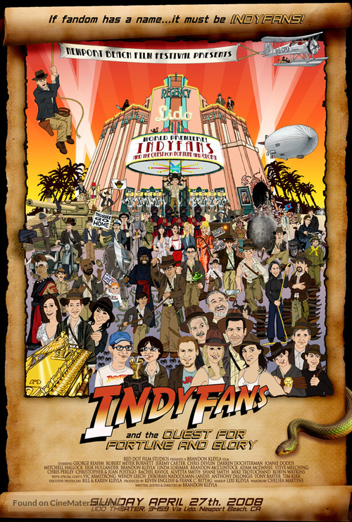 Indyfans and the Quest for Fortune and Glory - Movie Poster