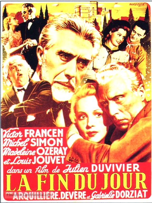 La fin du jour - French Movie Poster
