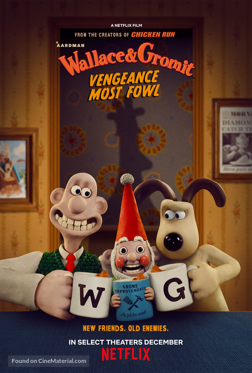 Wallace &amp; Gromit: Vengeance Most Fowl - Movie Poster