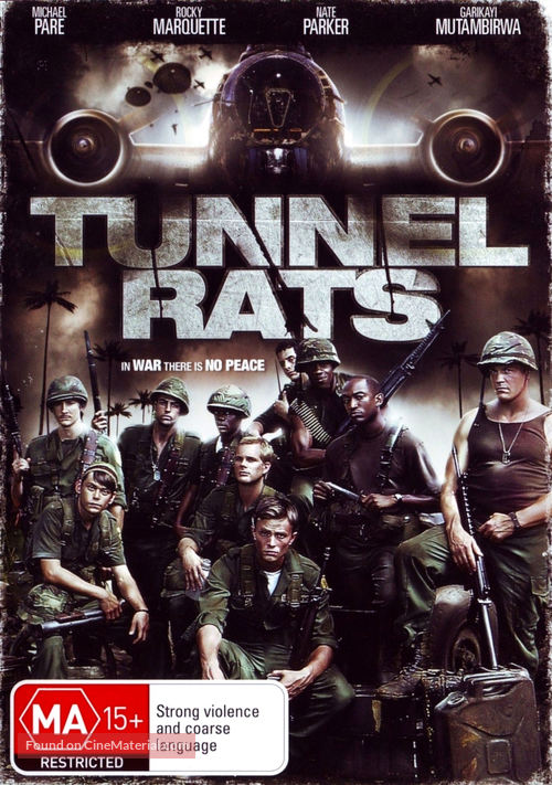 Tunnel Rats - Australian DVD movie cover