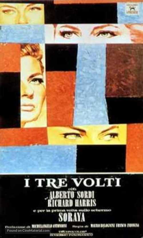 I tre volti - Italian Movie Poster