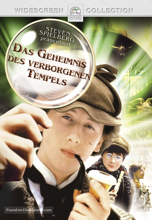 Young Sherlock Holmes - German DVD movie cover
