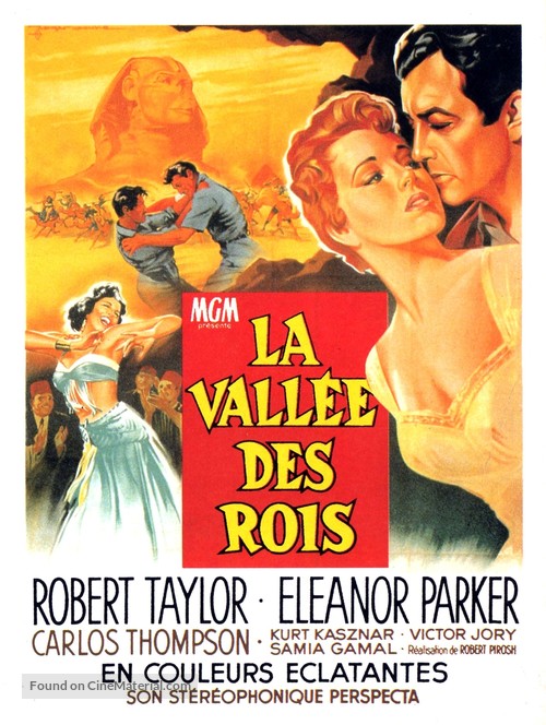 Valley of the Kings - French Movie Poster