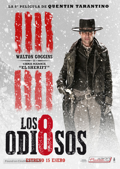 The Hateful Eight - Spanish Movie Poster