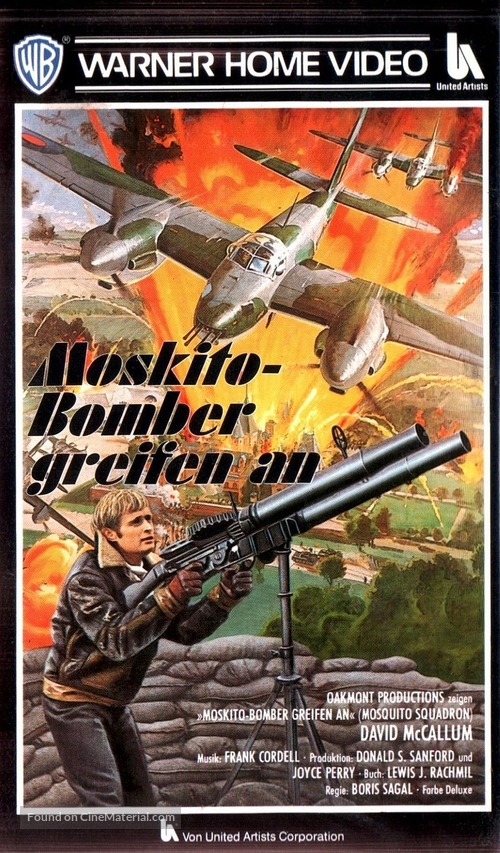Mosquito Squadron - German VHS movie cover