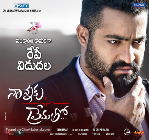 Nannaku Prematho - Indian Movie Poster