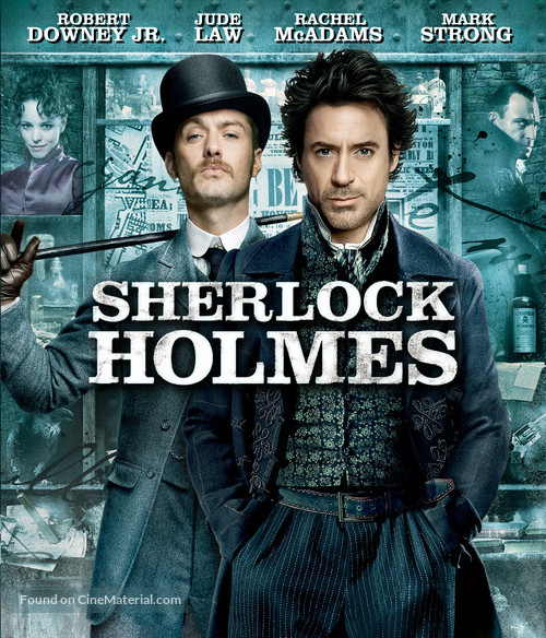 Sherlock Holmes - Brazilian Blu-Ray movie cover