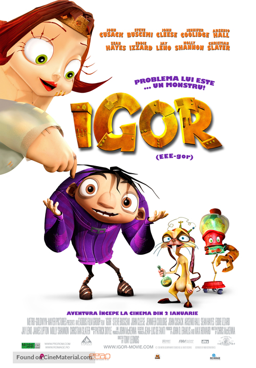 Igor - Romanian Movie Poster