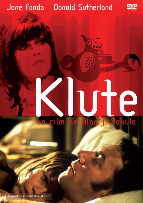 Klute - French DVD movie cover