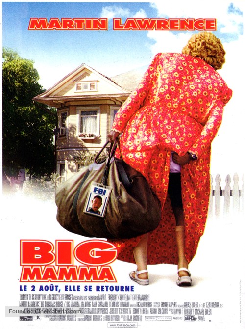 Big Momma&#039;s House - French Movie Poster