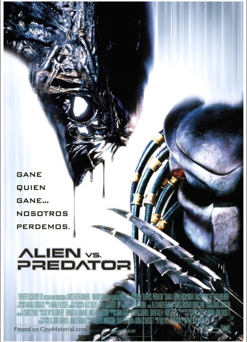 AVP: Alien Vs. Predator - Spanish Movie Poster