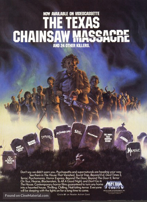 The Texas Chain Saw Massacre - Movie Poster