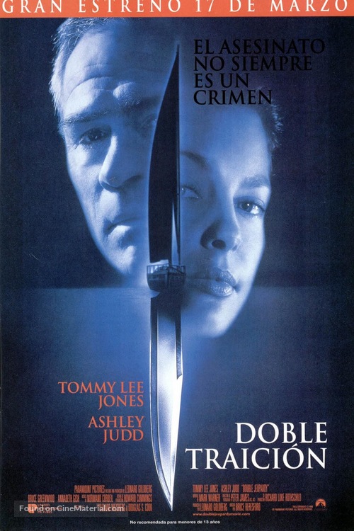 Double Jeopardy - Spanish Movie Poster