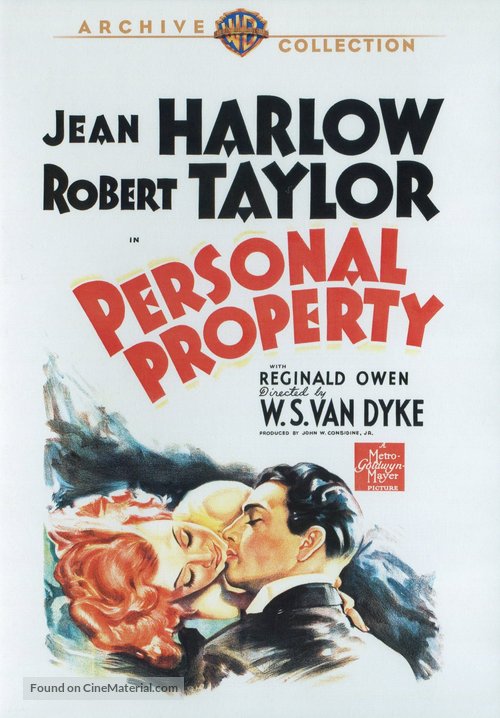 Personal Property - DVD movie cover