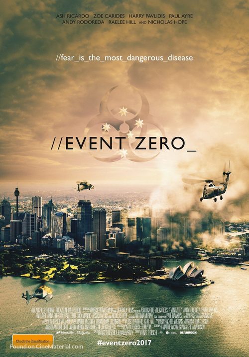 Event Zero - Australian Movie Poster