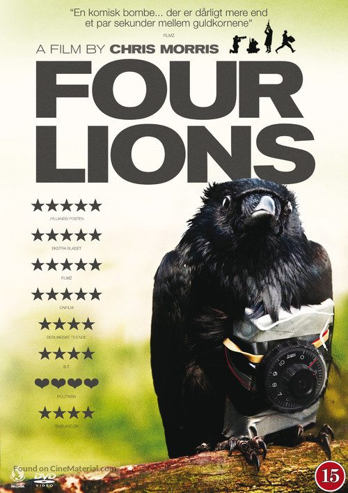 Four Lions - Danish Movie Cover