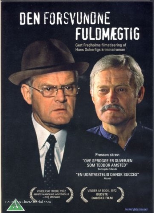 Den forsvundne fuldm&aelig;gtig - Danish DVD movie cover