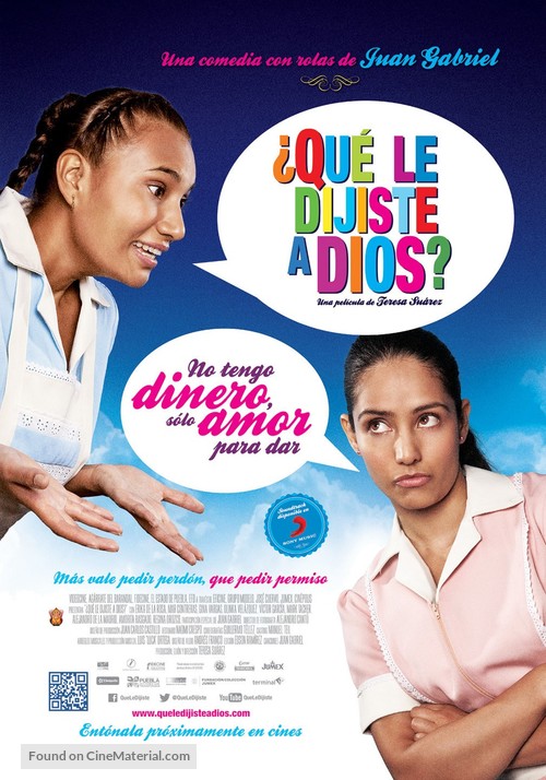 &iquest;Qu&eacute; le dijiste a Dios? - Mexican Movie Poster