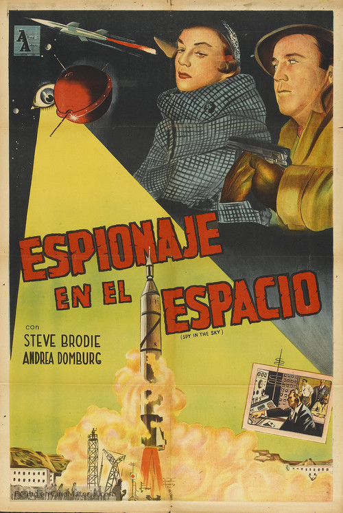 Spy in the Sky! - Argentinian Movie Poster