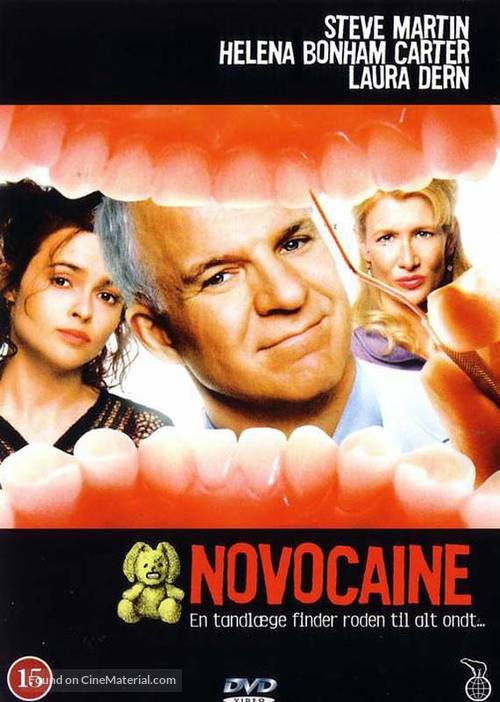 Novocaine - Danish DVD movie cover