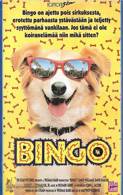 Bingo - Finnish VHS movie cover