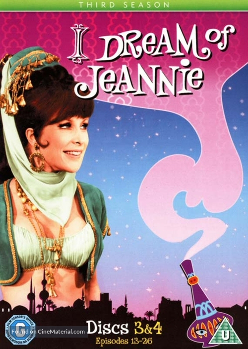 &quot;I Dream of Jeannie&quot; - British DVD movie cover