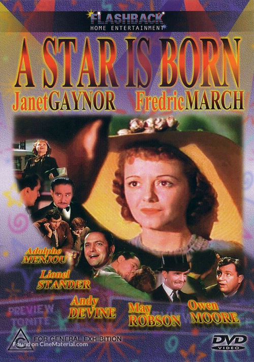 A Star Is Born - Australian DVD movie cover