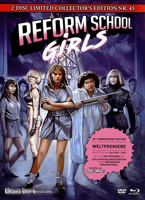 Reform School Girls - German Movie Cover