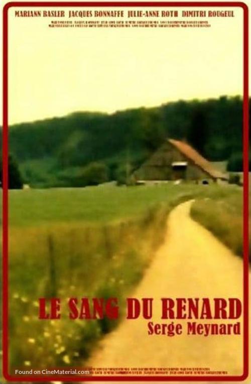 &quot;L&#039;histoire du samedi&quot; Le sang du renard - French Movie Poster