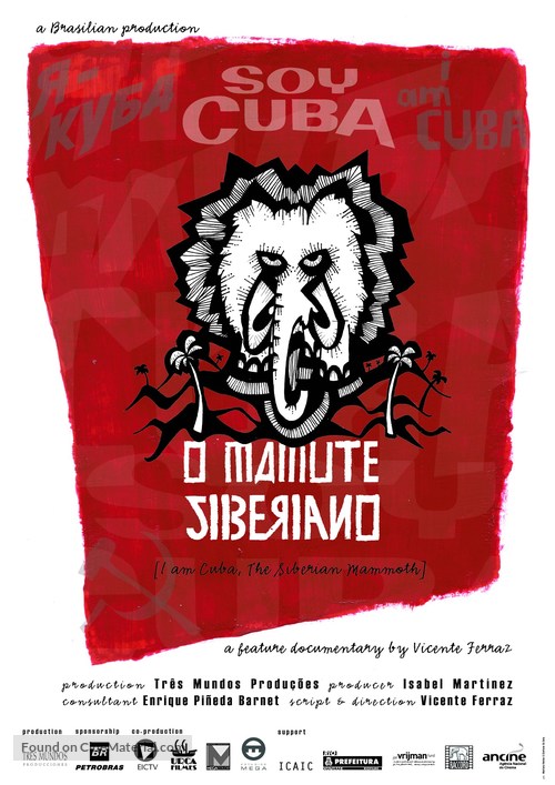 Soy Cuba, O Mamute Siberiano - Brazilian Movie Poster