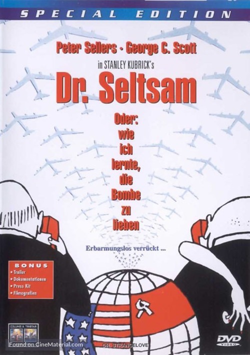 Dr. Strangelove - German DVD movie cover