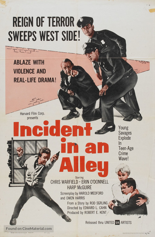 Incident in an Alley - Movie Poster